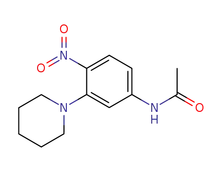 N-[4-Nitro-3-(piperidin-1-yl)phenyl]acetamide