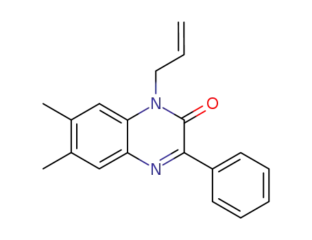 2(1H)-Quinoxalinone, 6,7-dimethyl-3-phenyl-1-(2-propen-1-yl)-