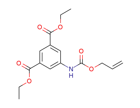 2-allyloxycarbonylamino-isophthalic acid diethyl ester