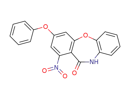 1-nitro-3-phenoxydibenz[b,f][1,4]oxazepin-11(10H)-one