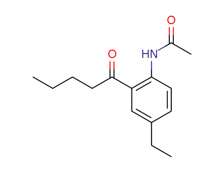 N-(4-ethyl-2-pentanoylphenyl)acetamide