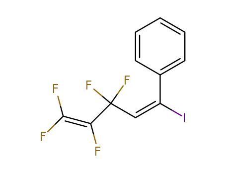 (E)-1,1,2,3,3-pentafluoro-5-iodo-5-phenylpenta-1,4-diene