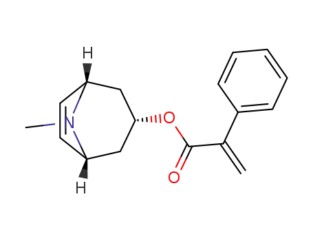 Benzeneacetic acid, a-methylene-,
(3-endo)-8-methyl-8-azabicyclo[3.2.1]oct-6-en-3-yl ester