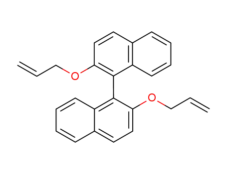 Molecular Structure of 59031-18-4 (2,2'-bis(2-propenyloxy)-1,1'-binaphthyl)
