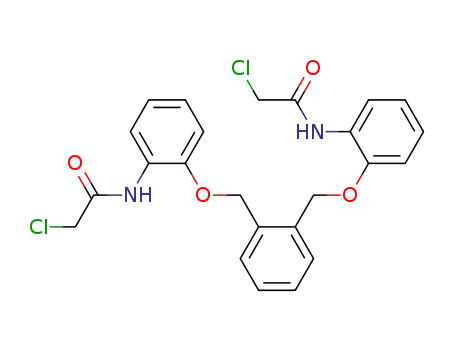 Acetamide,
N,N'-[1,2-phenylenebis(methyleneoxy-2,1-phenylene)]bis[2-chloro-
