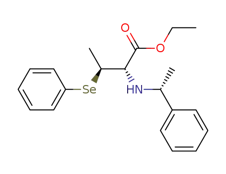 (2S,3S)-ethyl 2-((R)-1-phenylethylamino)-3-(phenylselanyl)butanoate