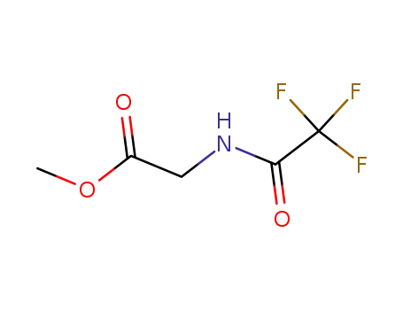 Molecular Structure of 383-72-2 ((Trifluoroacetylamino)acetic acid methyl ester)