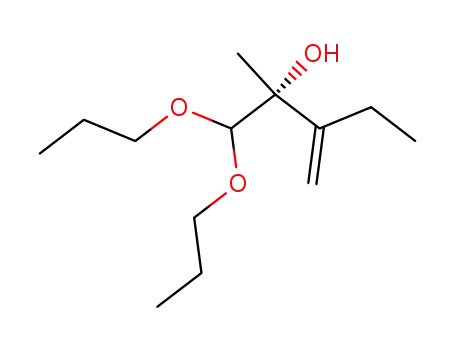(R)-2-Methyl-3-methylene-1,1-dipropoxy-pentan-2-ol