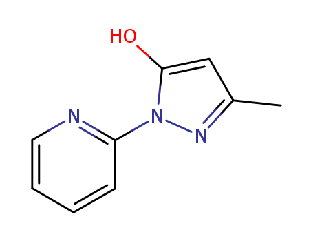 3-methyl-1-(pyridin-2-yl)-1H-pyrazol-5-ol