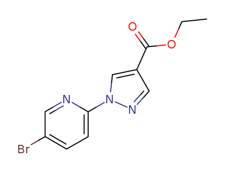 ethyl 1-(5-bromopyridin-2-yl)pyrazole-4-carboxylate
