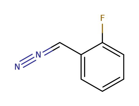 Molecular Structure of 107135-15-9 (Benzene, 1-(diazomethyl)-2-fluoro-)