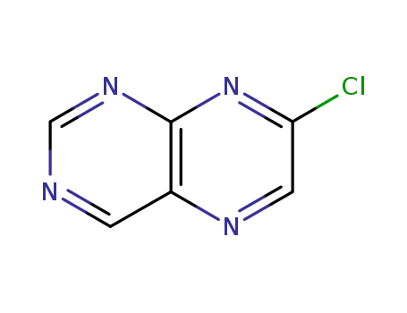 Molecular Structure of 1125-84-4 (7-chloropteridine)