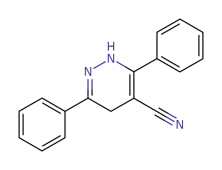 4-Pyridazinecarbonitrile, 2,5-dihydro-3,6-diphenyl-