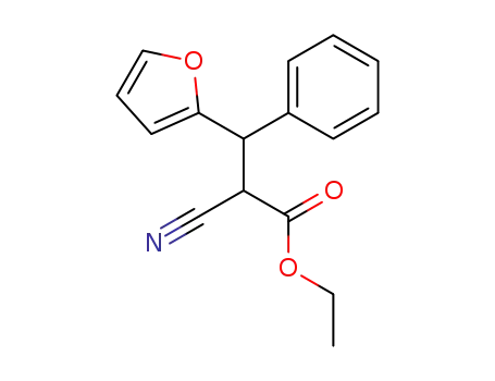 2-Furanpropanoic acid, a-cyano-b-phenyl-, ethyl ester