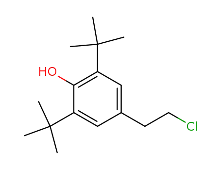 Phenol, 4-(2-chloroethyl)-2,6-bis(1,1-dimethylethyl)-