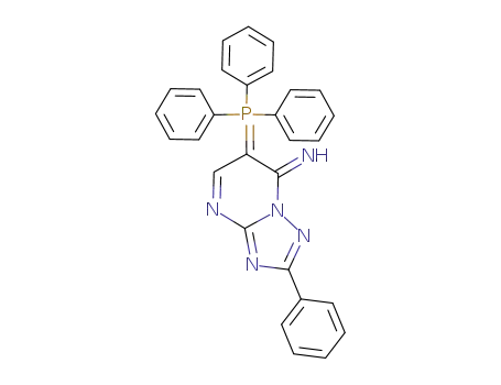 7-imino-2-phenyl-6-triphenylphosphoranylidene-6,7-dihydro-s-triazolo[1,5-a]pyrimidine