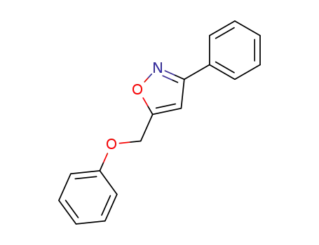 Molecular Structure of 35121-46-1 (5-(PHENOXYMETHYL)-3-PHENYLISOXAZOLE)