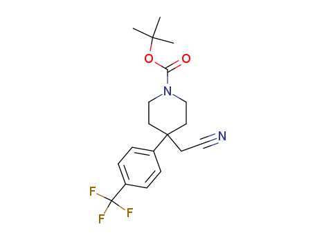 tert-butyl 4-(cyanomethyl)-4-(4-methylphenyl)piperidine-1-carbox