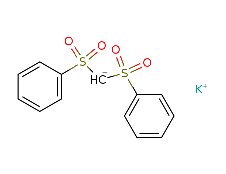 Benzene,1,1'-[methylenebis(sulfonyl)]bis-, ion(1-), potassium (9CI) cas  19472-81-2