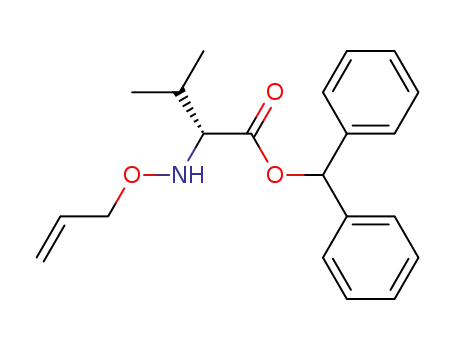 D-Valine, N-(2-propenyloxy)-, diphenylmethyl ester