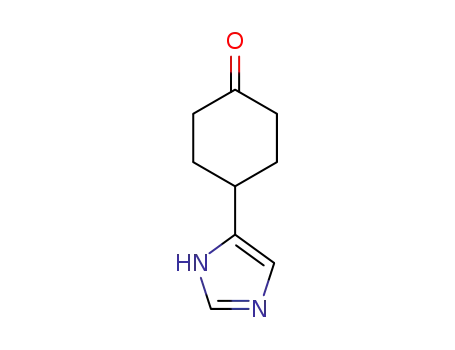 Cyclohexanone, 4-(1H-imidazol-4-yl)-