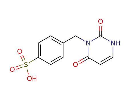 3-(4-sulfobenzyl)pyrimidine-2,4-dione