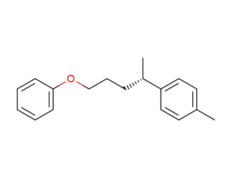 Benzene, 1-methyl-4-[1-methyl-4-(phenylmethoxy)butyl]-, (S)-