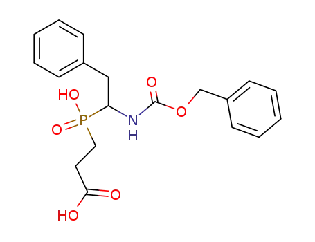 (R,S)-3-((1'-(N-benzyloxycarbonylamino)-2'-phenylethyl)-hydroxyphosphinyl) propanoic acid