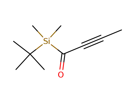 1-[tert-Butyl(dimethyl)silyl]but-2-yn-1-one