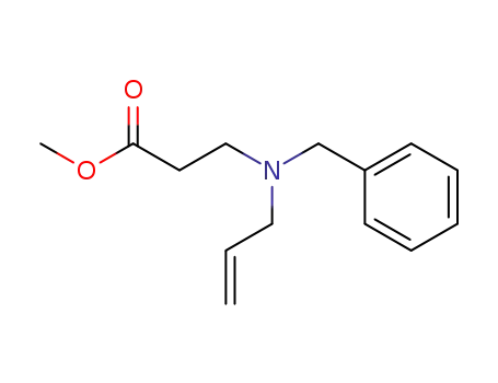 3-(allyl-benzyl-amino)-propionic acid methyl ester