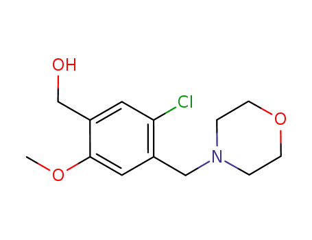 Benzenemethanol, 5-chloro-2-methoxy-4-(4-morpholinylmethyl)-