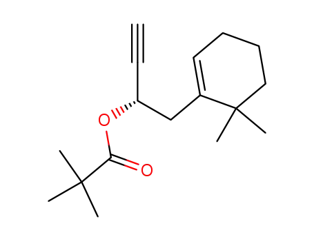 (-)-(1S)-1-[(6,6-dimethyl-1-cyclohexen-1-yl)methyl]-2-propynyl pivalate