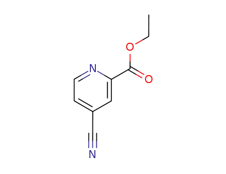 Molecular Structure of 97316-50-2 (ethyl 4-cyano-2-pyridinecarboxylate)