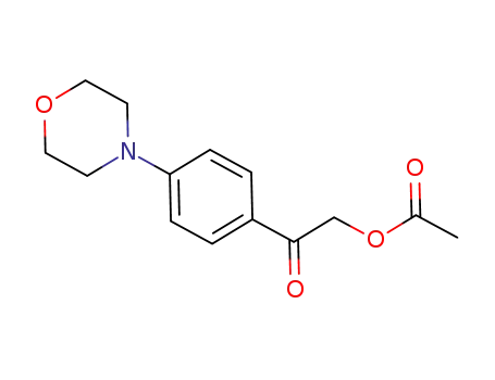 Ethanone, 2-(acetyloxy)-1-[4-(4-morpholinyl)phenyl]-