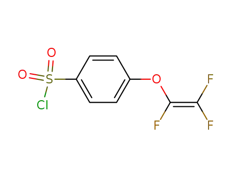 Benzenesulfonyl chloride, 4-[(trifluoroethenyl)oxy]-