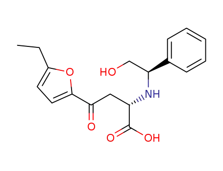 (2S,1'R)-4-(5-ethylfuran-2-yl)-2-[(2'-hydroxy-1'-phenylethyl)amino]-4-oxobutanoic acid