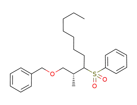 (2R)-1-benzyloxy-2-methyl-3-(phenylsulfonyl)decane