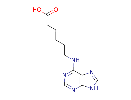 6-(7H-purin-6-ylamino)hexanoic acid
