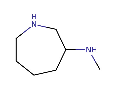 Molecular Structure of 124695-93-8 (AZEPAN-3-YL-METHYL-AMINE)