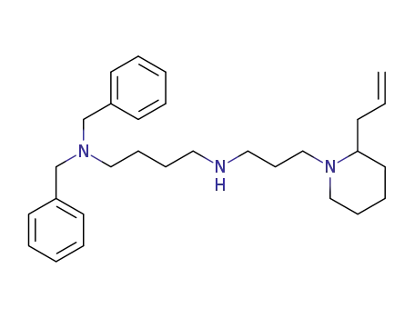 1-{3-[4-(dibenzylaminobutyl)amino]propyl}-2-allylpiperidine