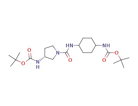 [(R)-1-(4-tert-butoxycarbonylamino-cyclohexylcarbamoyl)-pyrrolidin-3-yl]-carbamic acid tert-butyl ester