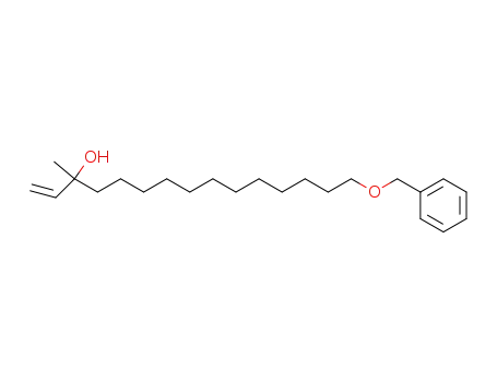 1-Pentadecen-3-ol, 3-methyl-15-(phenylmethoxy)-