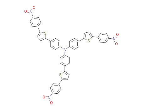 Benzenamine,
4-[5-(4-nitrophenyl)-2-thienyl]-N,N-bis[4-[5-(4-nitrophenyl)-2-thienyl]phen
yl]-