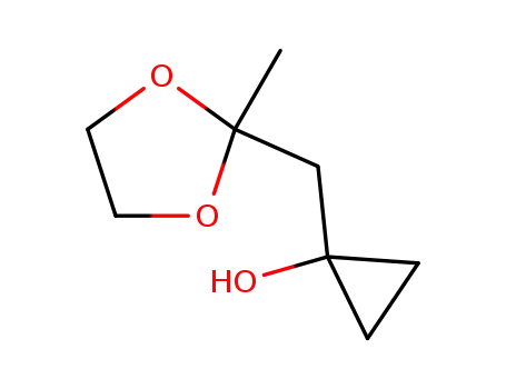 Cyclopropanol, 1-[(2-methyl-1,3-dioxolan-2-yl)methyl]-