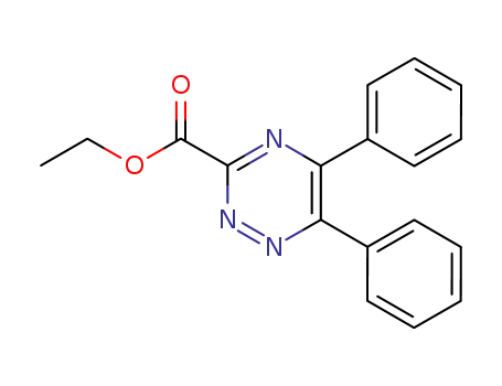 ethyl 5,6-diphenyl-1,2,4-triazine-3-carboxylate