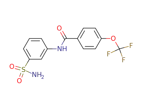 N-(3-(aminosulfonyl)phenyl)-4-(trifluoromethoxy)benzamide