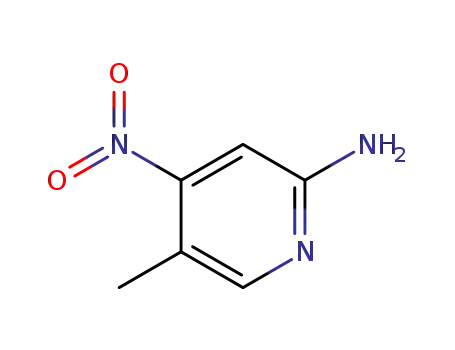 2- 피리딘 아민, 5- 메틸 -4- 니트로-