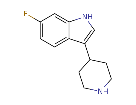 1H-Indole,6-fluoro-3-(4-piperidinyl)-