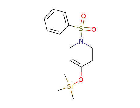 1-benzenesulfonyl-4-trimethylsilanyloxy-1,2,3,6-tetrahydropyridine