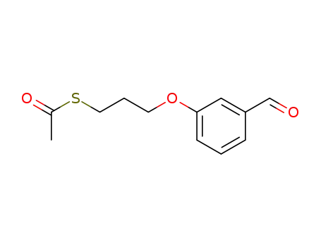 Ethanethioic acid, S-[3-(3-formylphenoxy)propyl] ester